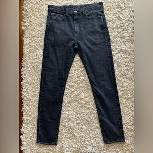 Men’s Levi Strauss black/charcoal skinny jeans size 32
